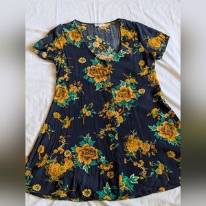 Xix Palms Honolulu Hawaii Button Up Dress Size 3